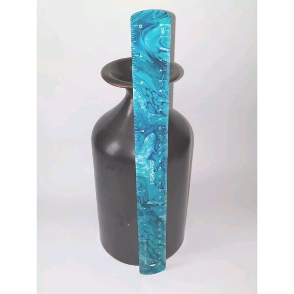 Kohl’s 10” Copper Metal Vase – Rustic Decor – Slight Dent on Rim (See Images) - Picture 2 of 4